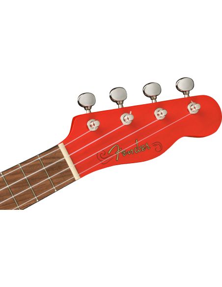 Soprano ukelele Fender Venice soprano FIESTA RED (LIMITED EDITION)