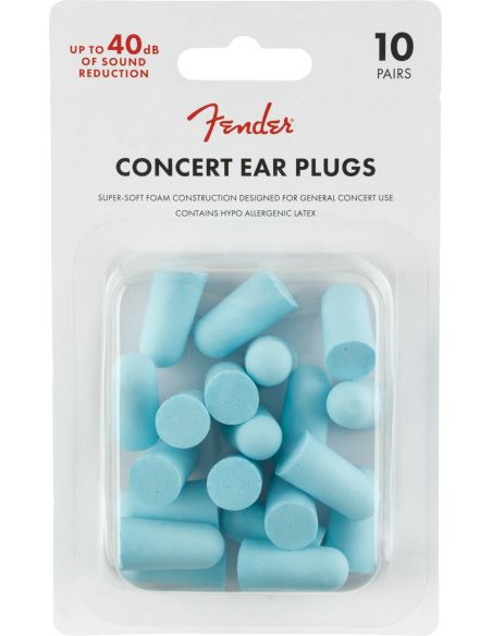 Ausų kištukai Fender Concert Ear Plugs, mėlyni