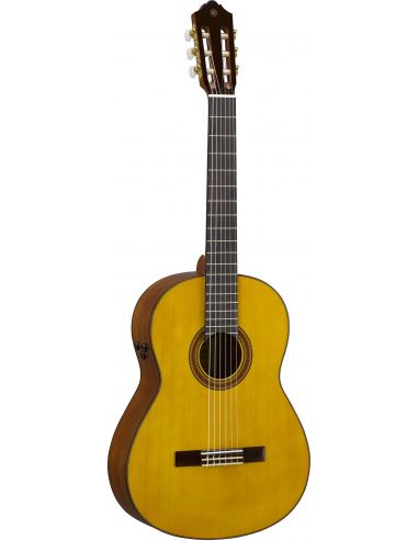 Trans-acoustic Classic Guitar Yamaha CG-TA NATURAL