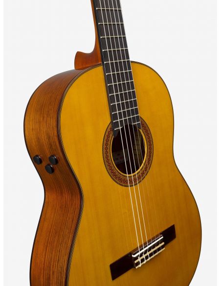 Trans-acoustic Classic Guitar Yamaha CG-TA NATURAL