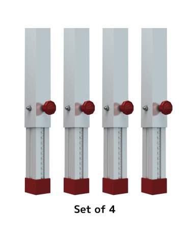 DURASTAGE Vario Leg Set 40-60cm (4 pcs)