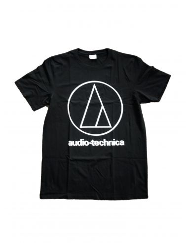 Koszulka z logo Audio-technica, czarna