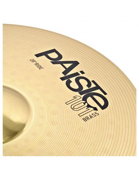 Būgnų lėkštė Paiste 101 Brass Ride 20"