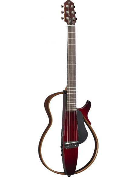 Silent guitar Yamaha SLG200S, Crimson Red Burst