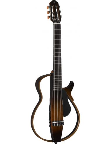 Silent gitara Yamaha SLG200N II, ruda