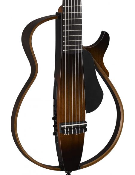 Silent gitara Yamaha SLG200N II, ruda