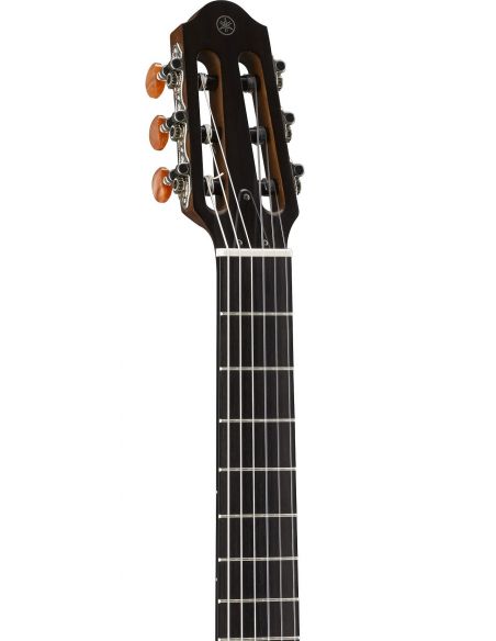 Silent gitara Yamaha SLG200N II, ruda