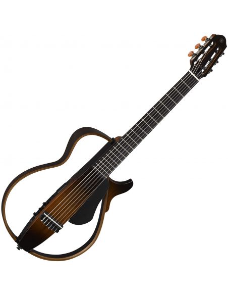 Silent gitara Yamaha SLG200N II, ruda