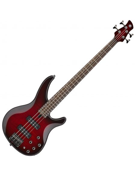 Electric Bass Yamaha TRBX604FM Dark Red Burst