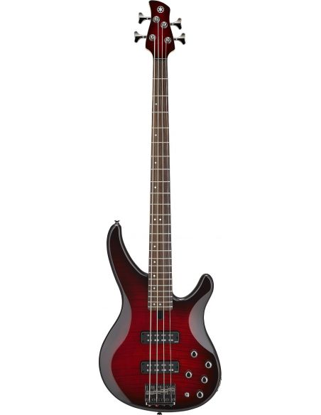 Electric Bass Yamaha TRBX604FM Dark Red Burst