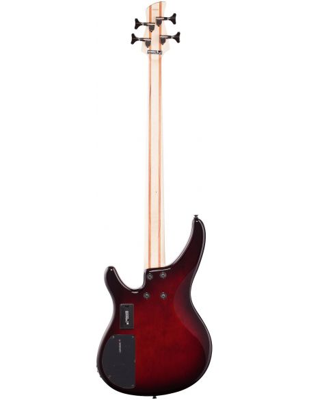 Electric Bass Yamaha TRBX604FM Dark Red Burst