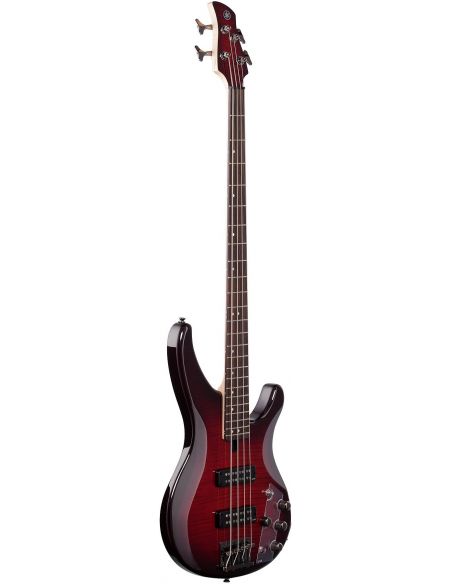 Electric Bass Yamaha TRBX604FM Dark Red Burst