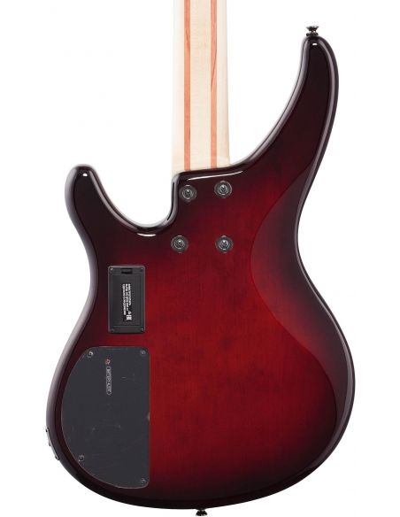 Bosinė gitara Yamaha TRBX604FM tamsiai raudona