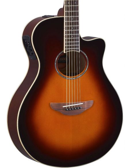 Elektroakustinė gitara Yamaha APX600 Sunburst