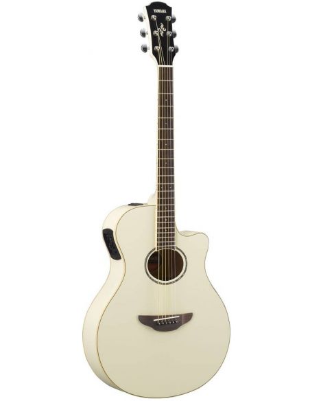 El. akustinė gitara Yamaha APX600 Sendinta balta