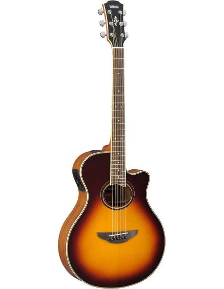 Electro-acoustic guitar Yamaha APX700II Brown Sunburst