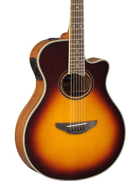 Electro-acoustic guitar Yamaha APX700II Brown Sunburst