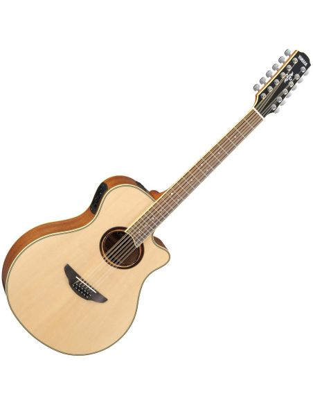 Elektroakustinė gitara Yamaha APX700II-12 natūralaus medžio spalva