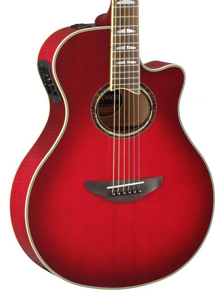 Electro-acoustic guitar Yamaha APX1000 Crimson Red Burst