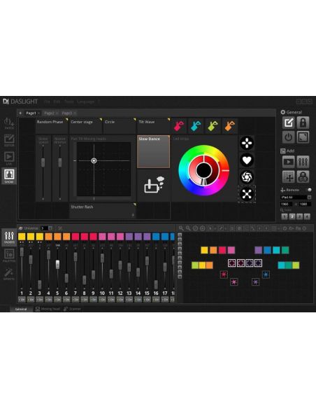 Smart DMX interface Sunlite RC Rack Class