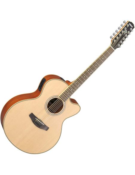 Elektroakustinė gitara Yamaha CPX700II-12 Natūralaus medžio spalva