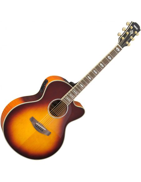 Elektroakustinė gitara Yamaha CPX1000 Ruda Sunburst