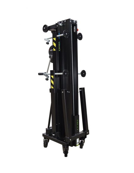 Frontal loading lifting tower Fenix AT-04B black