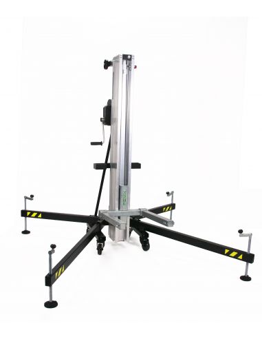 Frontal loading lifting tower Fenix AT-05 silver