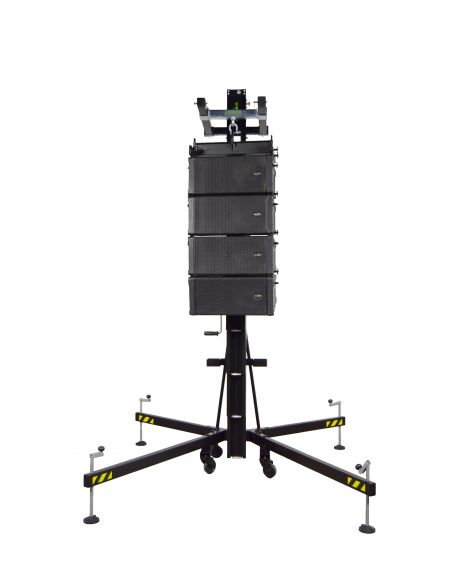 Frontal loading lifting tower Fenix AT-05B black