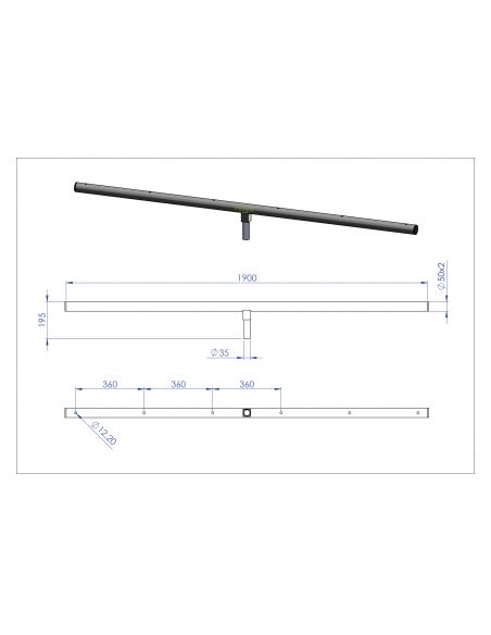 Skersinis apšvietimui Fenix AC-506