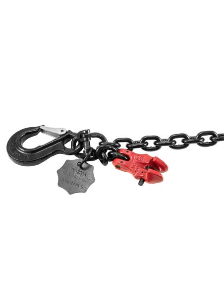 SAFETEX Chain Sling clutches locked 1m WLL2000kg