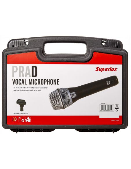 Dynamic microphone Superlux PRA D1