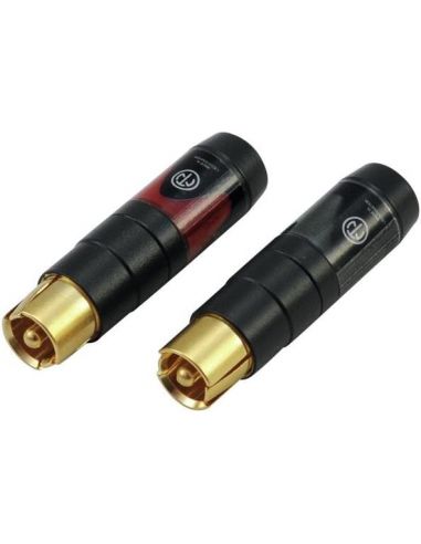 Pair of RCA plugs Neutrik NF2C-B/2