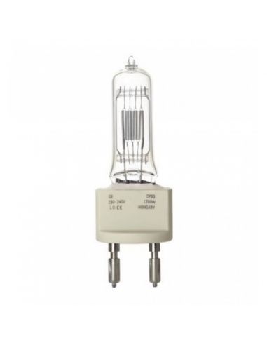 Halogen lamp General Electric CP93 240V/1200W G-22 200h 3200K