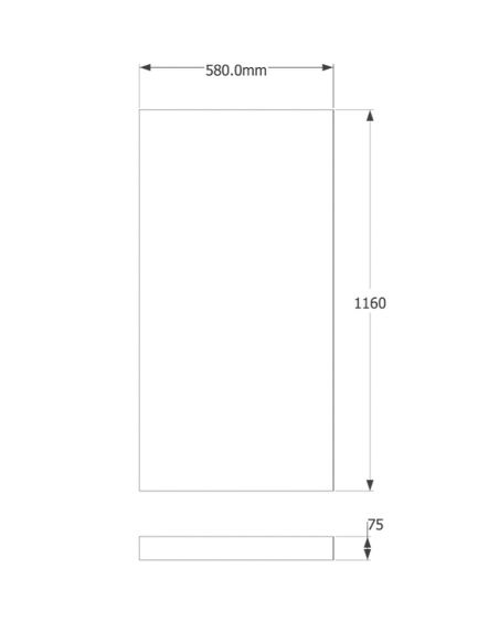 POLY50 broadband acoustic panel