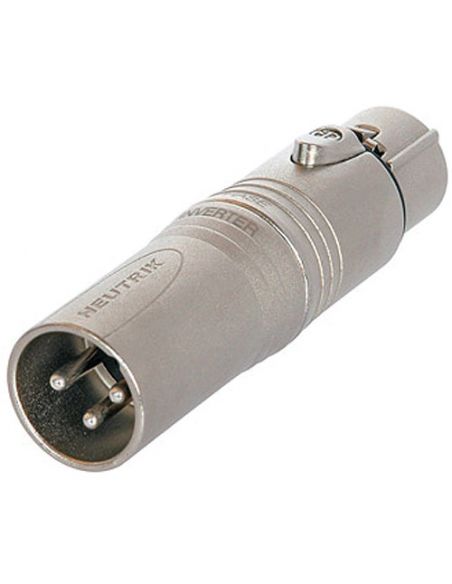 Adapter XLR/M 3pin - XLR/F 5pin Neutrik NA3M5F