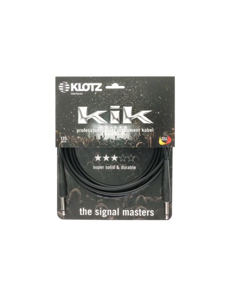 Instrument Cable Klotz KIK4.5PPSW, 4.5m black