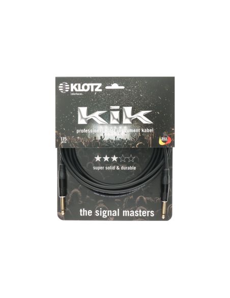 Instrument Cable Klotz KIKKG3.0PRSW, 3m black