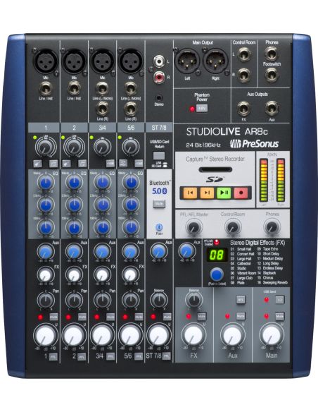 Analog audio mixer Presonus StudioLive AR8c