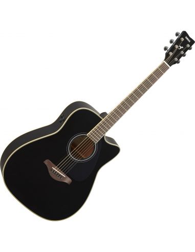 Trans-akustinė gitara Yamaha FGC-TA BL