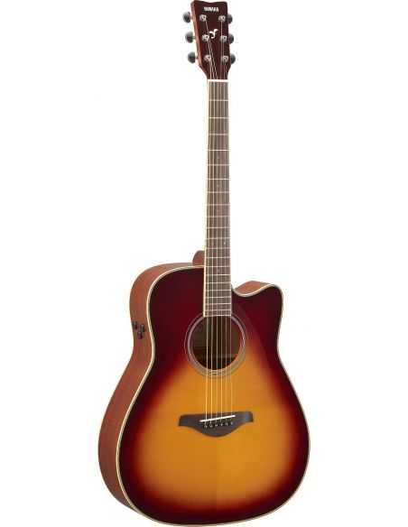 Trans-akustinė gitara Yamaha FGC-TA BS