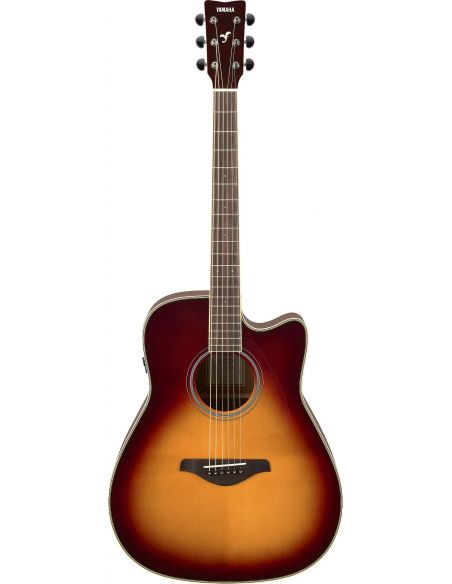 Trans-akustinė gitara Yamaha FGC-TA BS