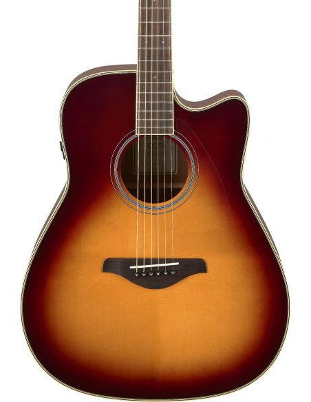 Trans-akustinė gitara Yamaha FGC-TA BS