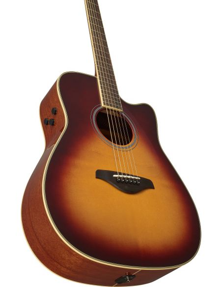 Transakustinė gitara Yamaha FSC-TA BS