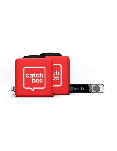 Catchbox Plus System with Two Cubes