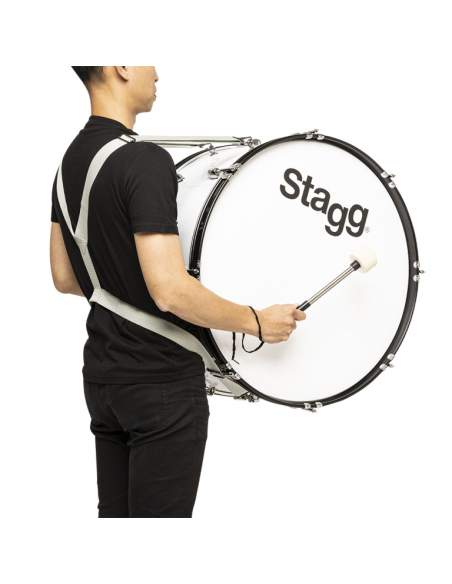 24" x 10" Marching Bass Drum with strap & beater