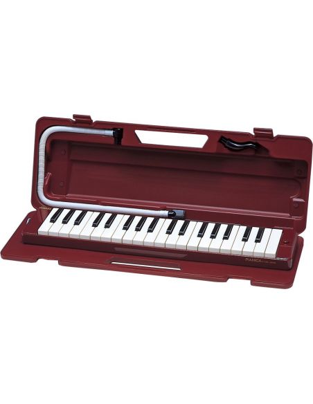 Pianica Yamaha P-37D, dark red