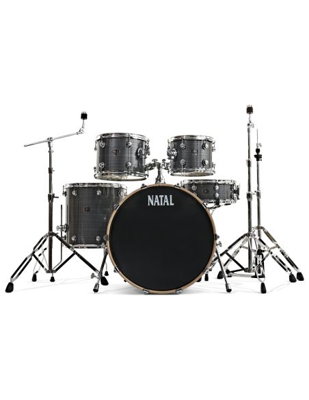 Acoustic Drum Set Natal Arcadia KAR-UF22-GST Grey strata