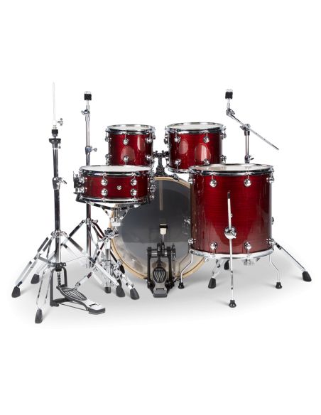 Acoustic Drum Set Natal Arcadia KAR-UF22-RST Red strata