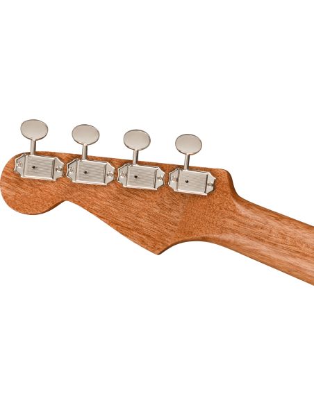 Electroacoustic tenor ukulele Fender Rincon Aged Cognac Burst